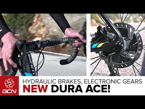 NEW Shimano Dura Ace 9170 Groupset: Electronic Shifting, Hydraulic Disc Brakes – GCN's First Ride