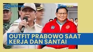 Viral Beda Outfit Prabowo Subianto saat Kerja dan Santai, Lihat Perbandingannya