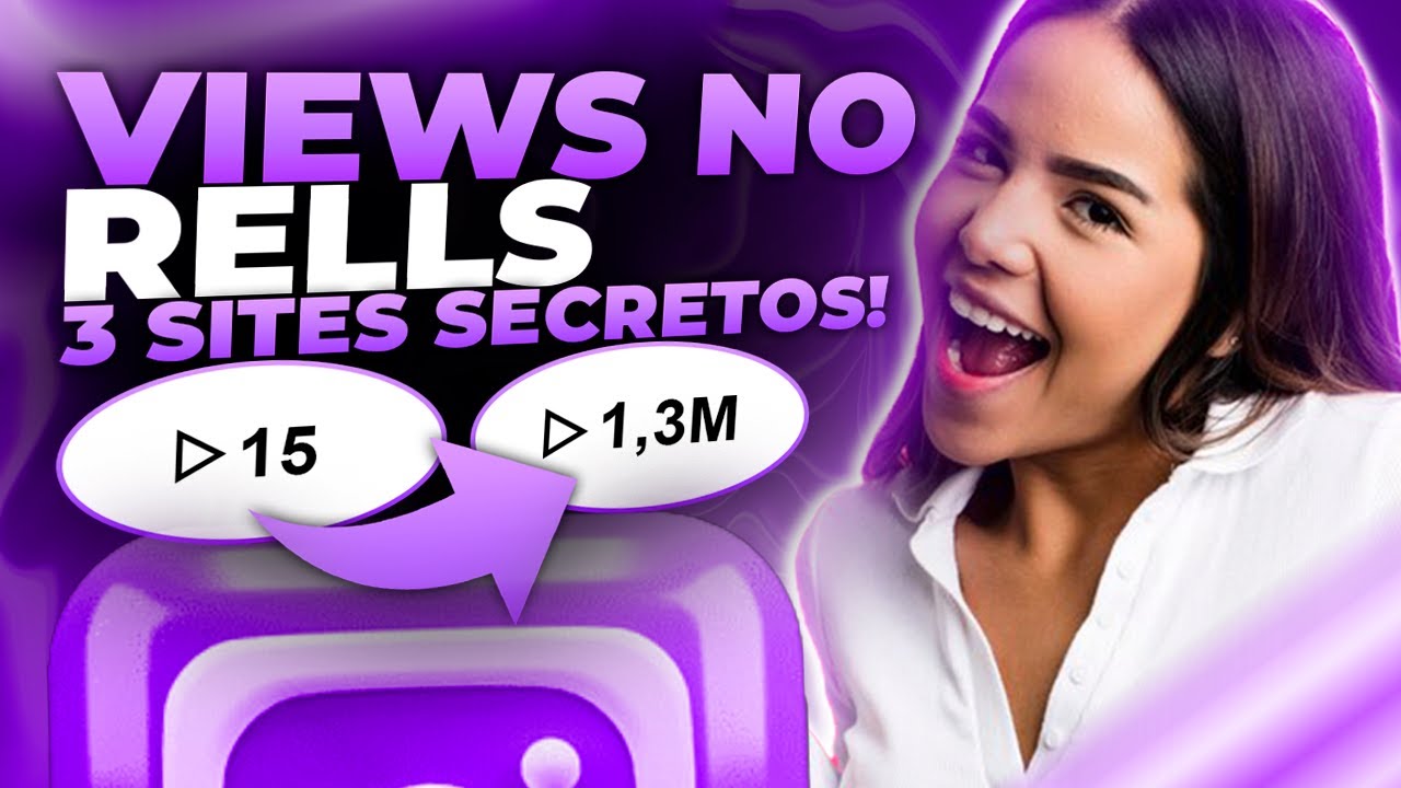 COMO AUMENTAR AS VISUALIZAÇÕES NO REELS DO INSTAGRAM   3 SITES GRÁTIS PARA BOMBAR SEU INSTAGRAM!!
