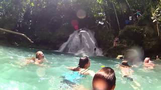 preview picture of video 'Ion Air Pro 2 - Cliff jumping - Irie Blue Hole, Jamaica'