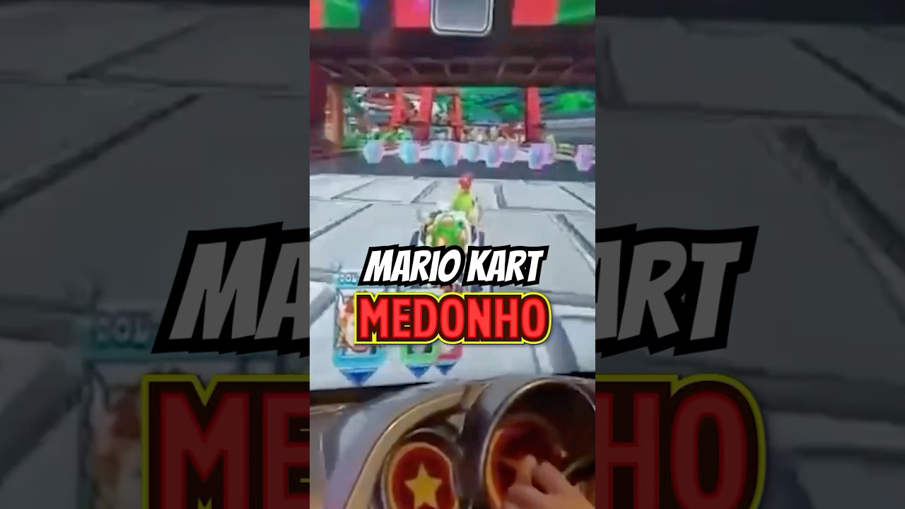 Segredo bizarro em Mario Kart Arcade #supermario #mariokart