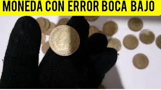 monedas de mundial españa 82 de 1  peseta con error boca bajo 1980 estrellas 80*  *81 *82*