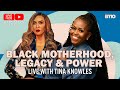 TINA KNOWLES Talks Matriarch Embracing Independence And What Fierce Motherhood Looks Like IMO