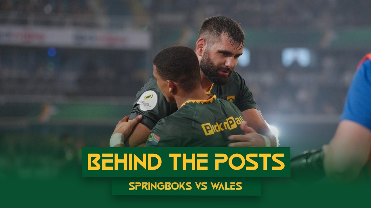 What You Didn't See | Springboks vs Wales Behind the Posts πΏπ¦