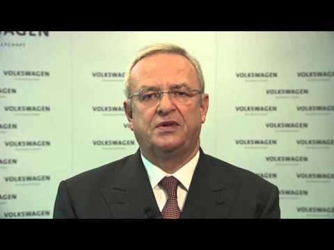 Volkswagen DieselGate - Video statement Prof  Dr. Martin Winterkorn (ENG)