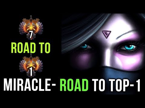 Miracle- Max Level TryHard to Reach TOP-1 Gameplay Compilation - Dota 2