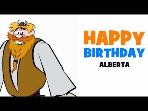 HAPPY BIRTHDAY ALBERTA!