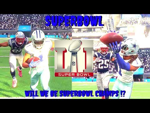Madden 18 Career Mode WR Ep 19 - CRAZY SUPERBOWL GAME ENDS IN OT ! WILL WE CLUTCH IT !?