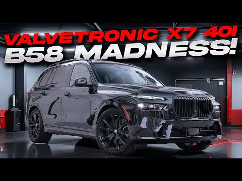 THIS FAMILY SUV SOUNDS INSANE! 🔥 BMW X7 40i Valvetronic Exhaust
