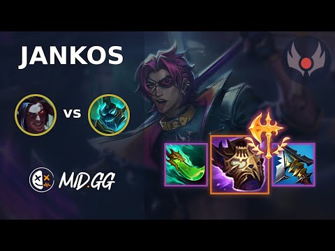 MID.GG: [ Jankos ] Kayn JUNGLE vs Hecarim | EUW GRANDMASTER | LOL Season 2025