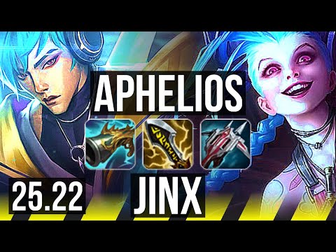APHELIOS & Neeko vs JINX & Alistar (ADC) | 14/3/7, Godlike | KR Grandmaster | 25.22