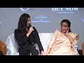 Asha Bhosle With Her Grand Daughter Zanai Bhosle Grace The Press Conference Of Saiyaan Bina