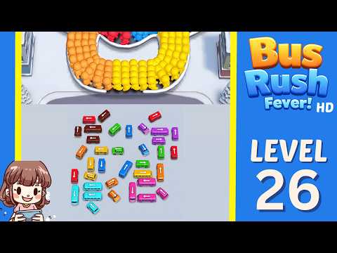 Bus Traffic Fever Level 26 Solution Walkthrough