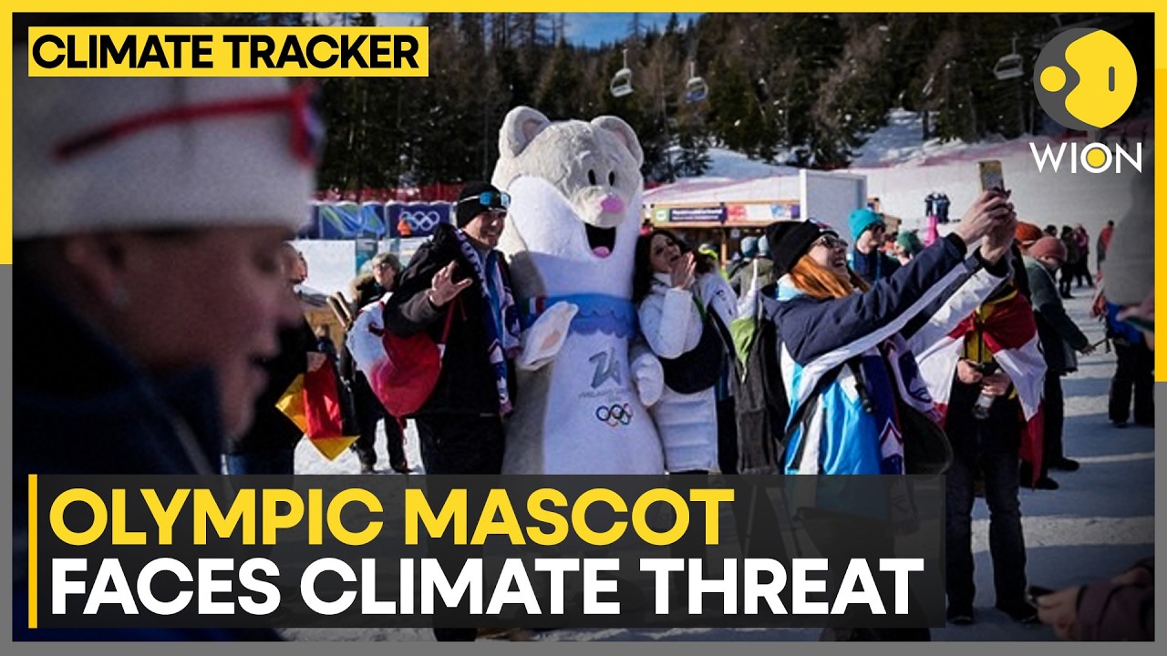 Milan-Cortina 2026 Mascot Faces Climate Crisis As Warming Alps Threaten Winter Games Snow | WION