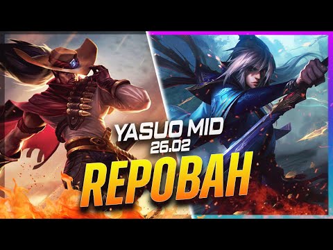 REPOBAH - Yasuo vs Talon MID Patch 26.2 - Yasuo Gameplay