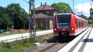 preview picture of video 'Zugdurchfahrt in Grombach [HD]'
