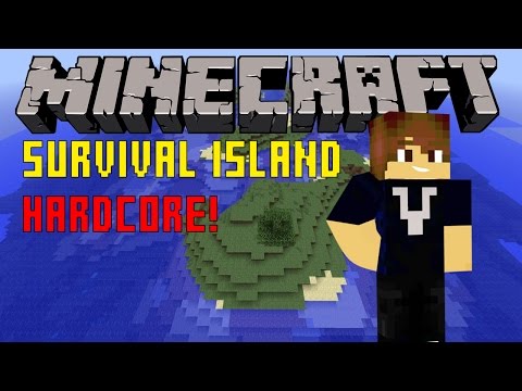 Minecraft| Hardcore Survival Island | Episode 1
