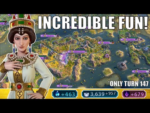 Civ 6 | Theodora Is SILLY Powerful - And My New Favourite!!! – (#3 Deity Byzantium Civilization VI)