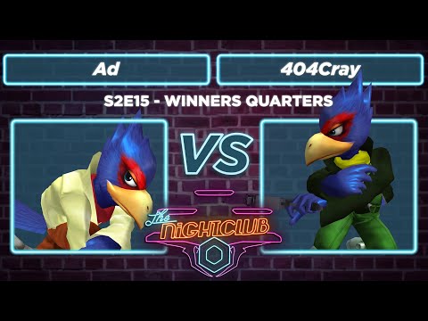 The Nightclub S2E15: 404Cray (Green) vs AD (Neutral) - Winners Quarters SSBM
