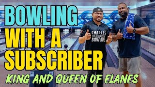Bowling in a tournament with a subscriber #bowling #pba #pbabowling