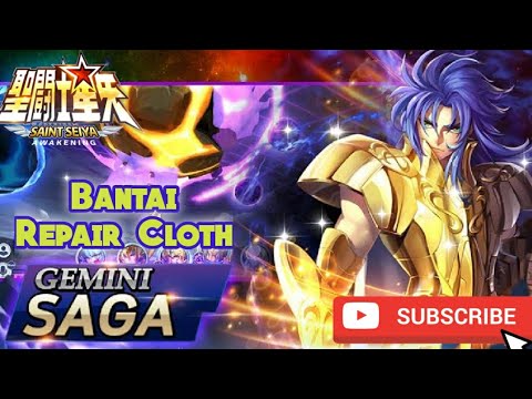 Cara Kalahkan Gemini Saga Repair Cloth - Saint Seiya Awakening