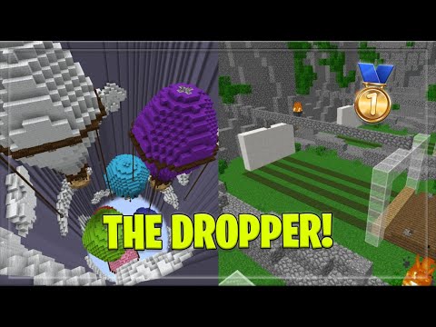 Minigames Minecraft: I WON THE DROPPER!  🥇