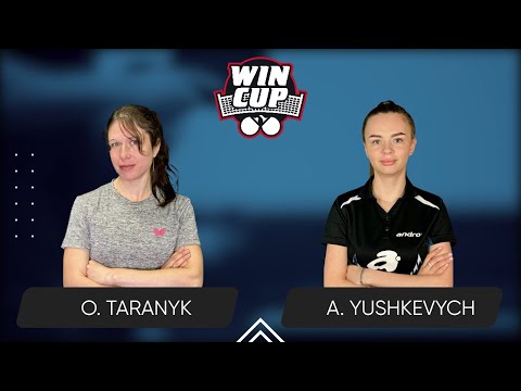 10:15 Olena Taranyk - Anastasiia Yushkevych 28.05.2025 WINCUP Women Professional. TABLE 2