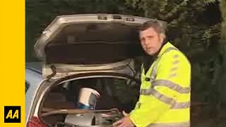 Loading your car with AA Patrol Scott Illman