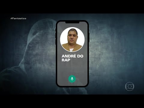Fantástico 18/10/2020 - André do Rap imagens exclusivas mostra saída do traficante da cadeia