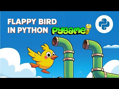 Flappy Bird in Python with Pygame – Full Game Tutorial!