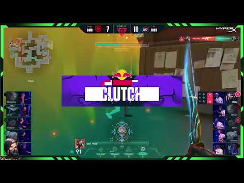 100T Hiko insane 4k Viper clutch against Gambit | 1 v 3 | 100Theives vs GMB| VCT Masters Berlin