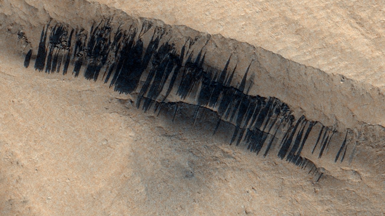 El meteorito que rayó Marte