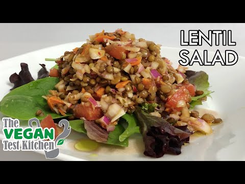 French Lentil Salad | The Vegan Test Kitchen