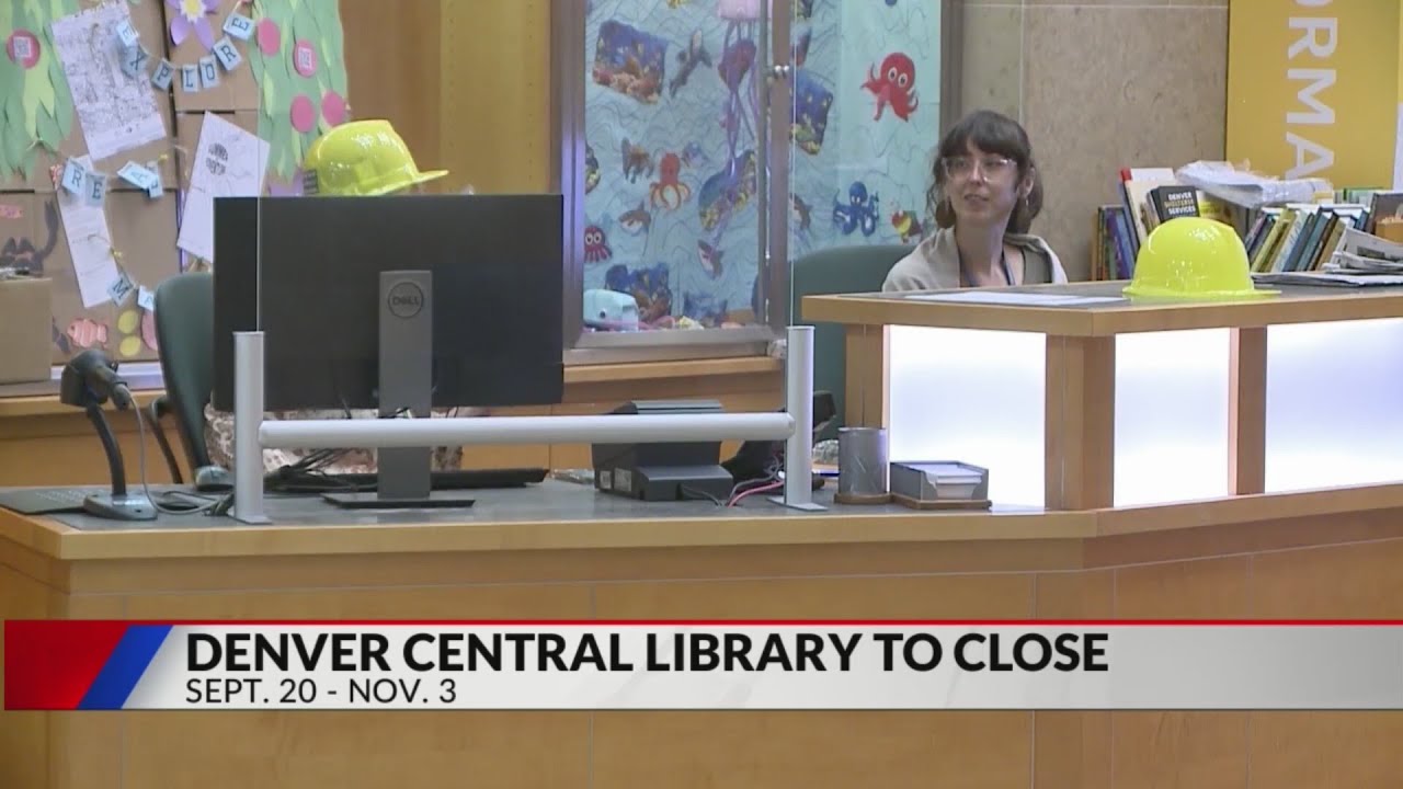 Denver’s Central Library to close ahead of grand reopening
