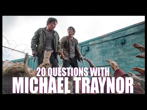 20 Questions w/ Michael Traynor from The Walking Dead!