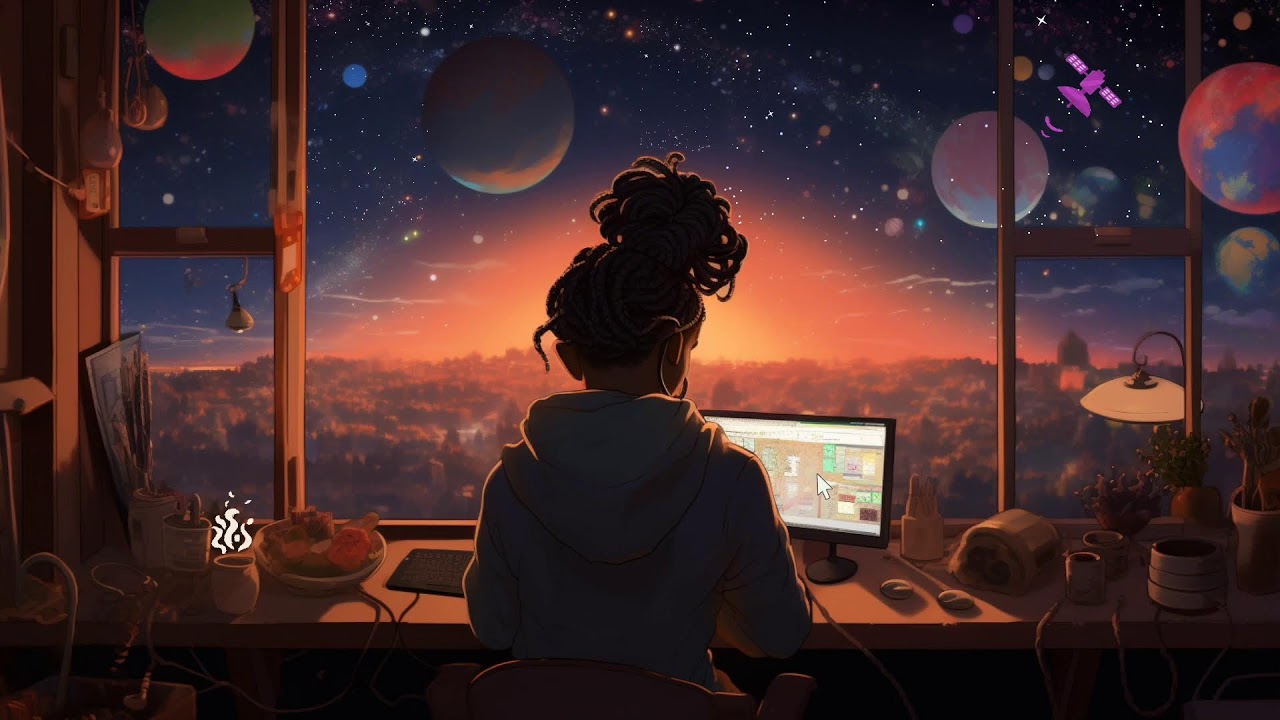 Neo Soul Lofi- 24/7 Instrumental music to vibe & work to.