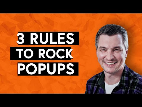 3 RULES to Build Leads Popups that will bring You $$$