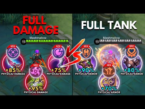 Martis Full Damage Build vs Martis Full Tank Build - Build Top 1 Global Martis ~ MLBB