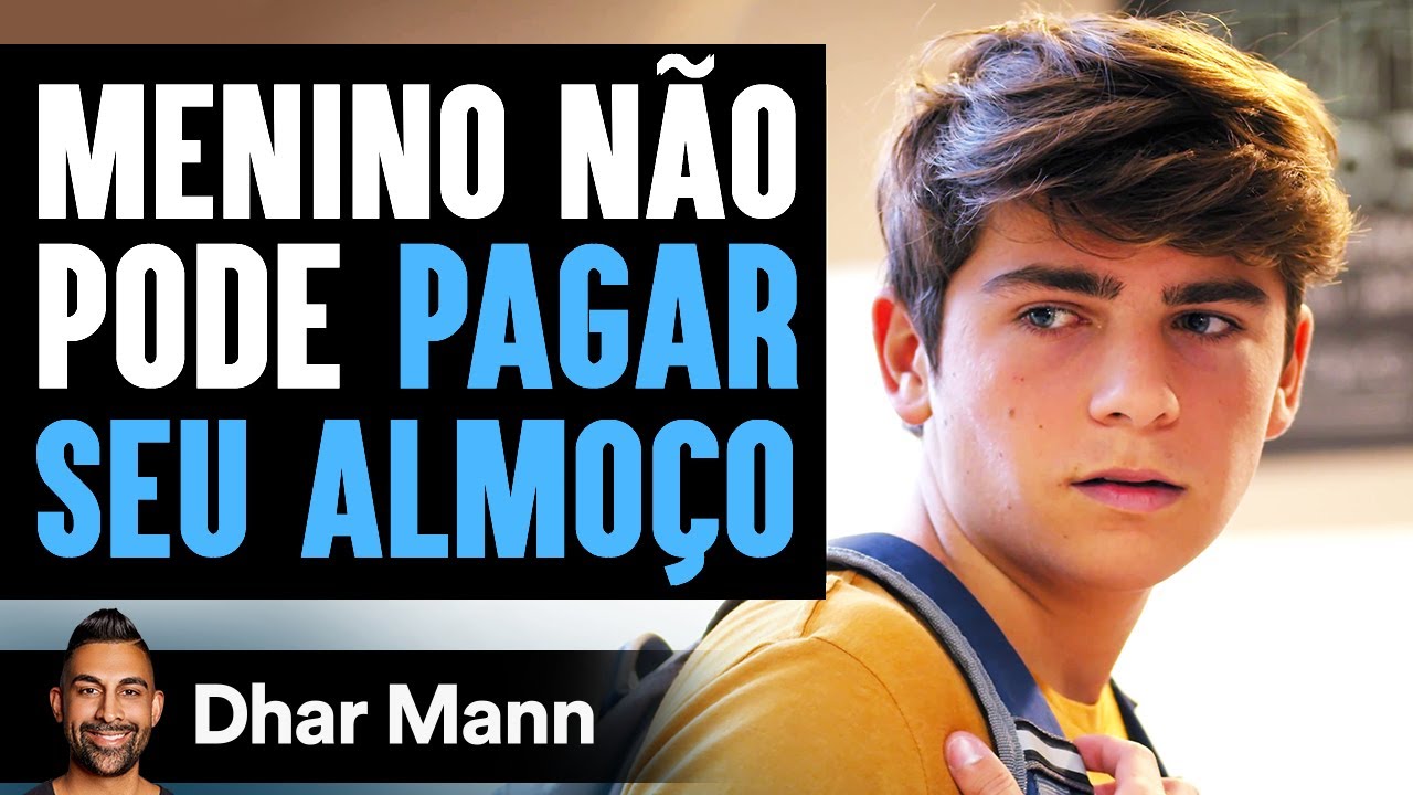 Menino Pobre Não Pode Pagar Almoço Na Escola Desconhecida Muda Sua Vida | Dhar Mann