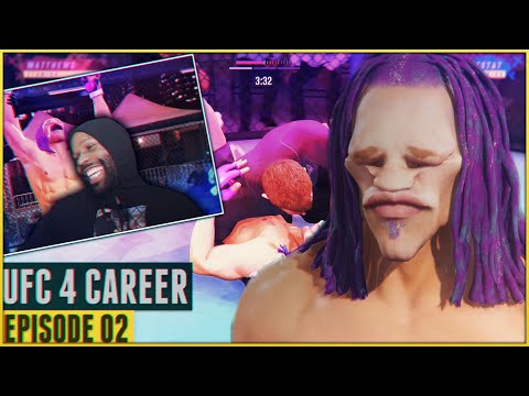UFC 4 Career Mode - EP 2 - Gave Him These Hands