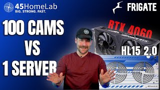 How Far Can You Push Frigate 100 IP Cameras vs HL15 2.0 + RTX 4060