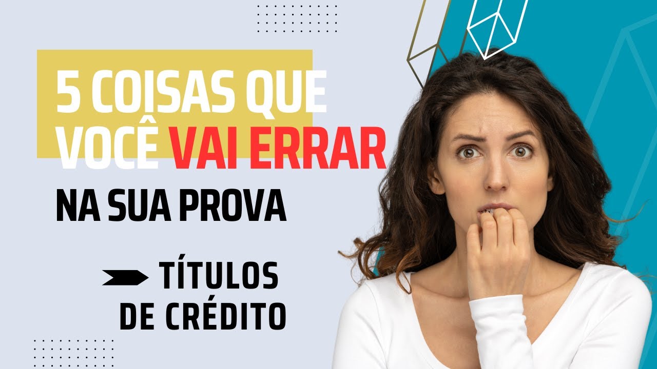 TÍTULOS DE CRÉDITO - 5 coisas que você VAI ERRAR