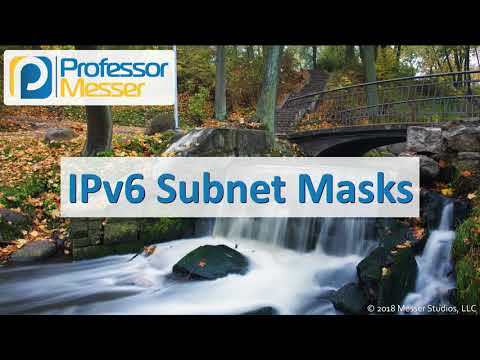 IPv6 Subnet Masks - CompTIA Network+ N10-007 - 1.4