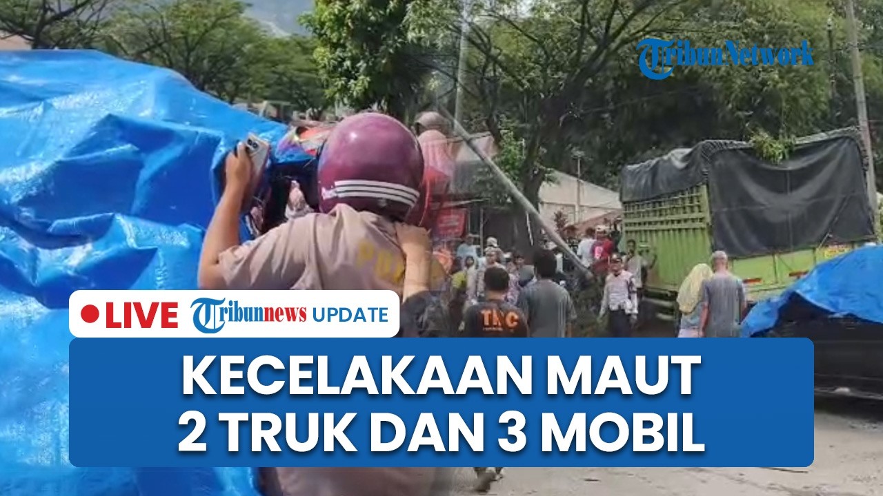 LIVE: Kecelakaan Maut Truk dan 3 Mobil Pribadi di Padang Besi, Diduga Alami Rem Blong