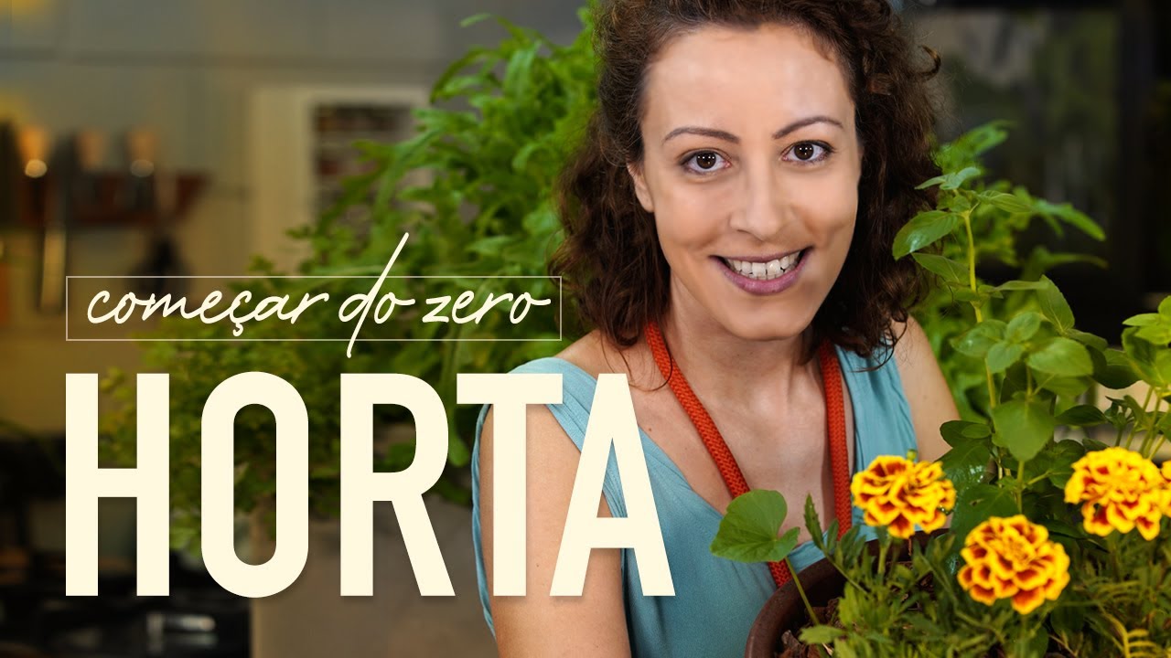 COMO FAZER uma HORTA CASEIRA: passo a passo