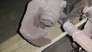 Volkswagen Golf MKIV rear brake pads and rotors removal and install
