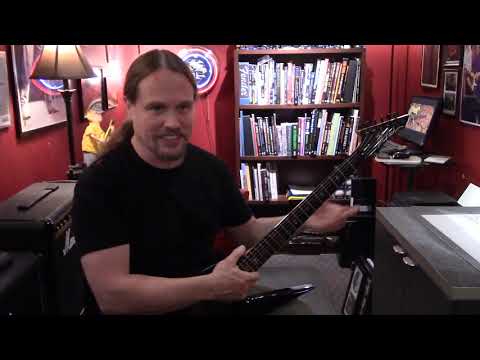Erik Rutan (Hate Eternal, Cannibal Corpse, Morbid Angel) And His Black BC Rich Ironbird