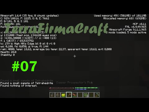 [CrazyStories] TerraFirmaCraft Single Player #07| Fail fail fail fail (Slovensky)