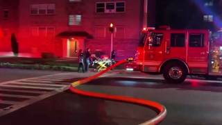 Fire in Delaware Ave. apt building