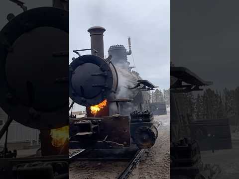 A Steam Locomotive Pretending To Run On Steam